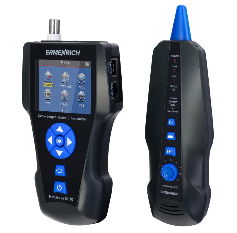 Ermenrich NetGeeks NL80 Kablo Uzunluğu Test Cihazı