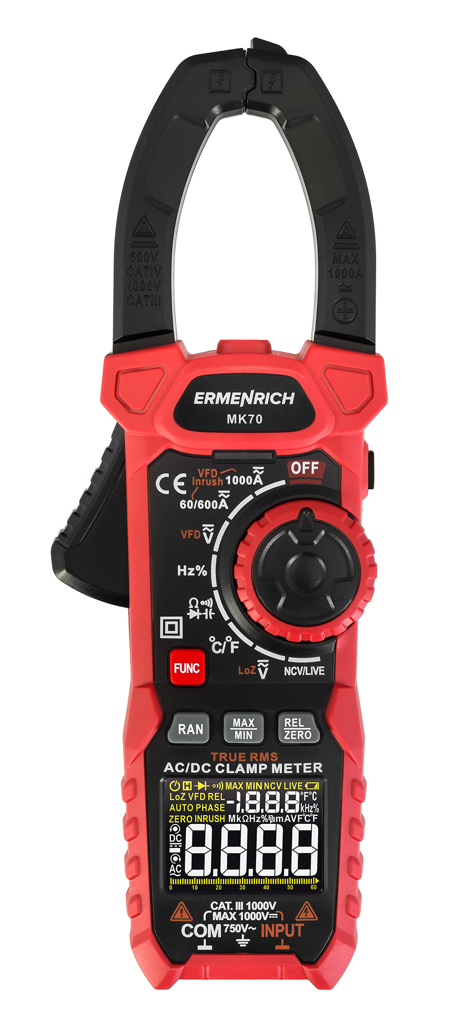 Ermenrich Ping MK70 Dijital Pens Ampermetre