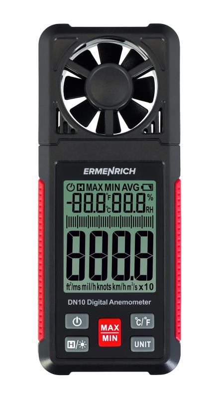 Ermenrich Seek DN10 Dijital Anemometre