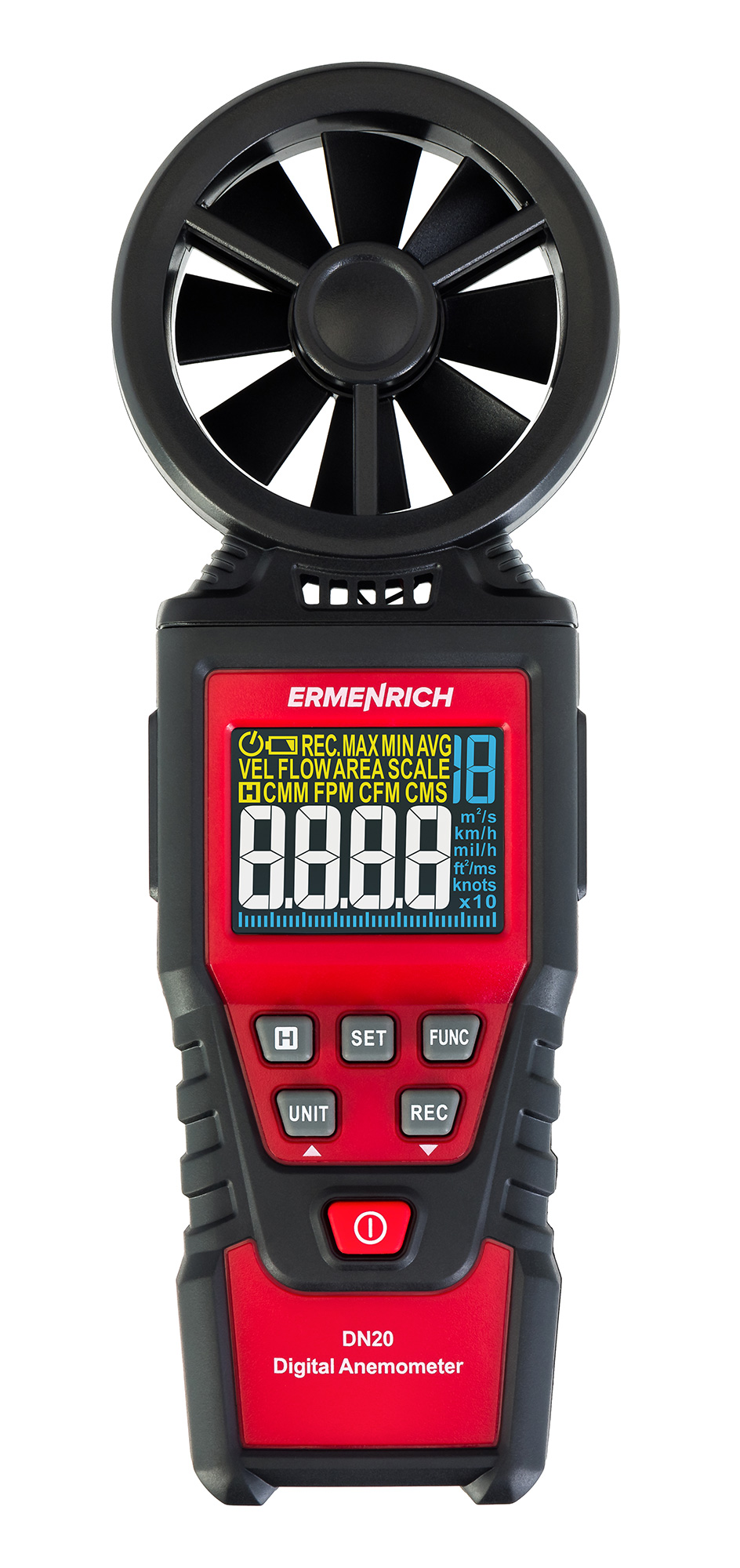 Ermenrich Seek DN20 Dijital Anemometre