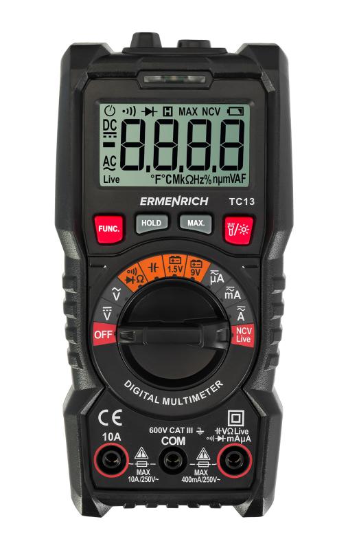 Ermenrich Zing TC13 Dijital Multimetre