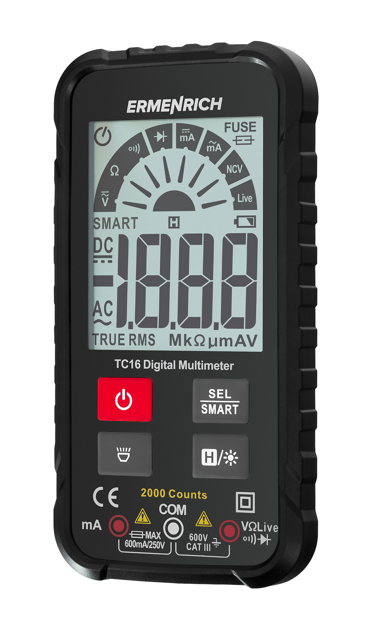 Ermenrich Zing TC16 Dijital Multimetre