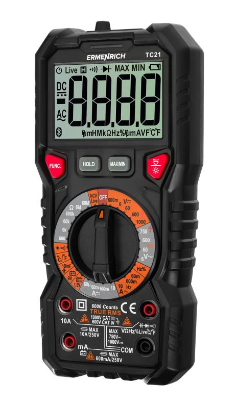 Ermenrich Zing TC21 Dijital Multimetre