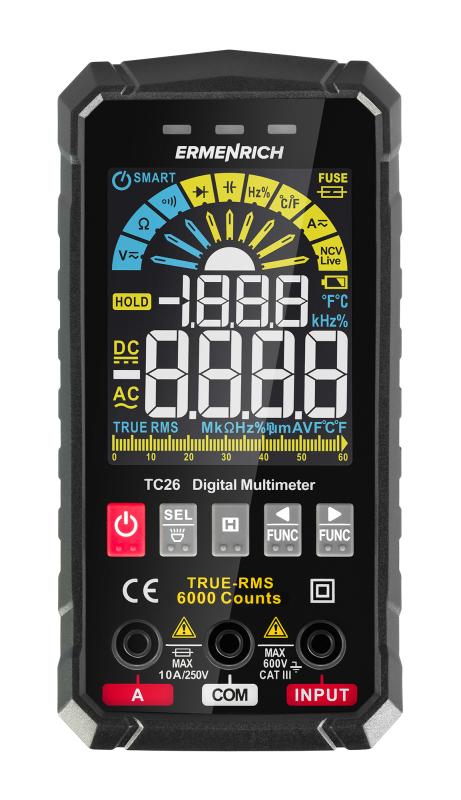 Ermenrich Zing TC26 Dijital Multimetre