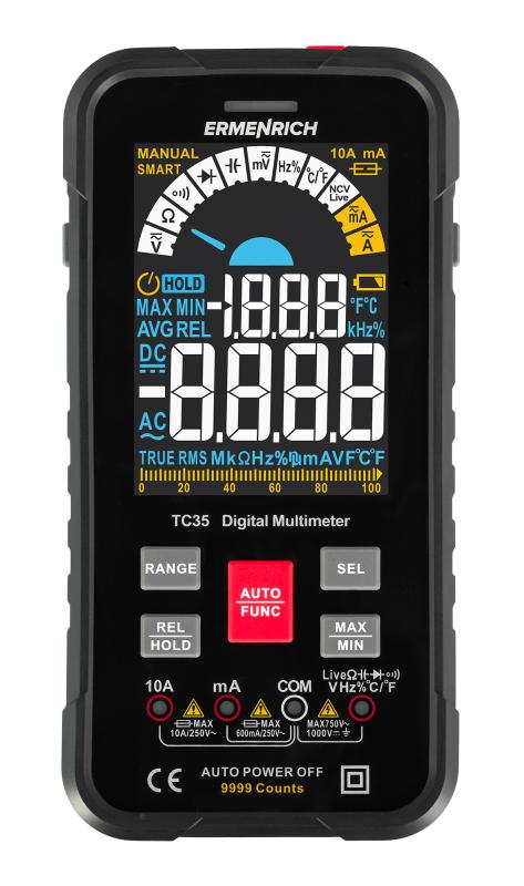 Ermenrich Zing TC35 Dijital Multimetre