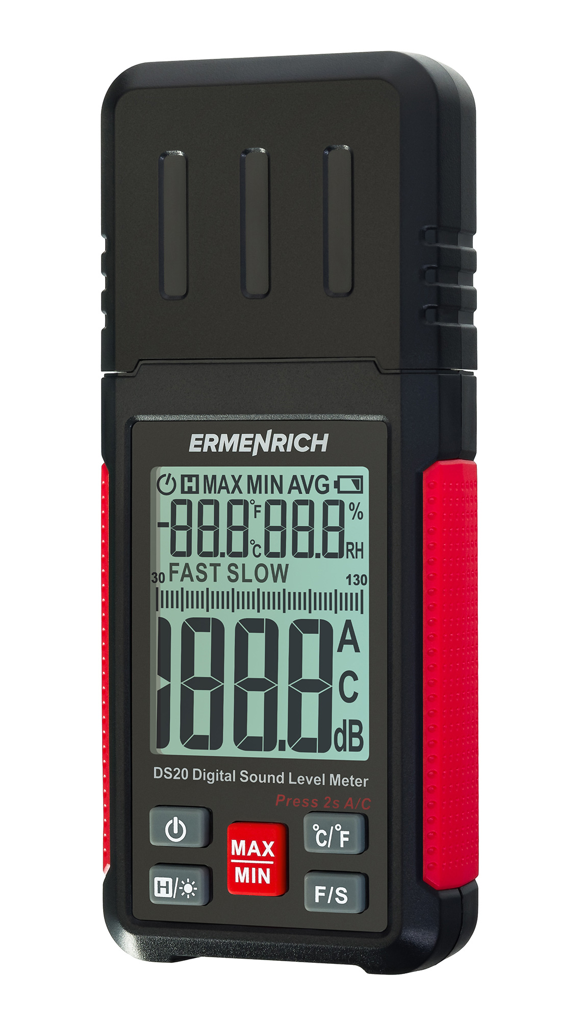 Ermenrich Seek DS20 Dijital Ses Seviyesi Ölçer