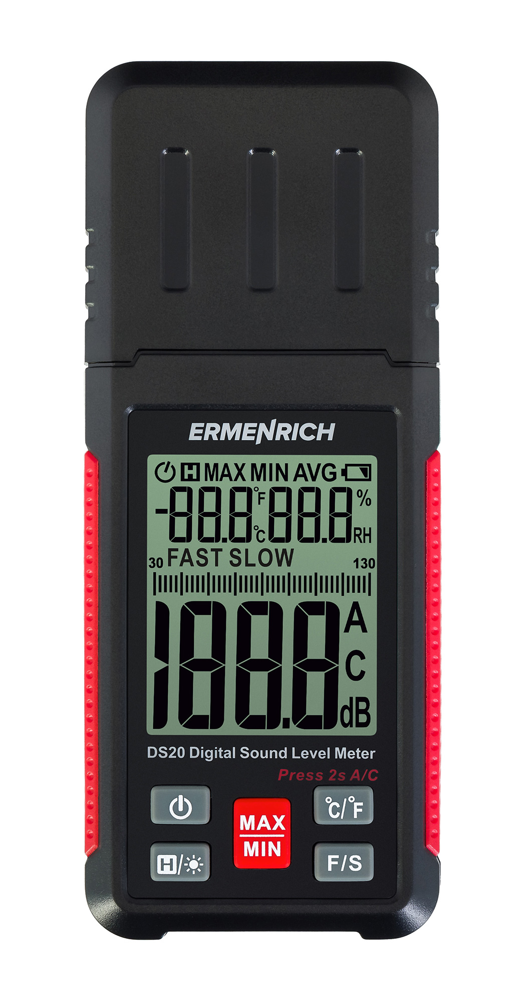 Ermenrich Seek DS20 Dijital Ses Seviyesi Ölçer
