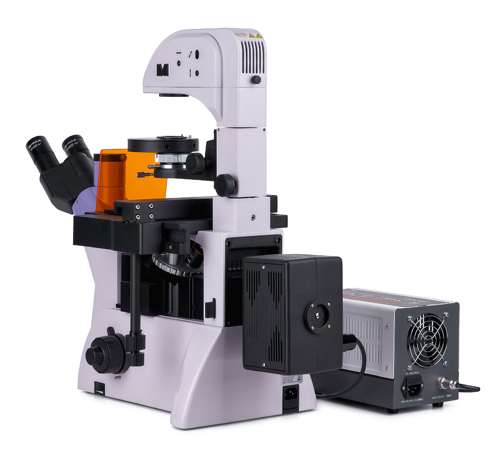 MAGUS Lum VD500 LCD Floresan İnverted Dijital Mikroskop