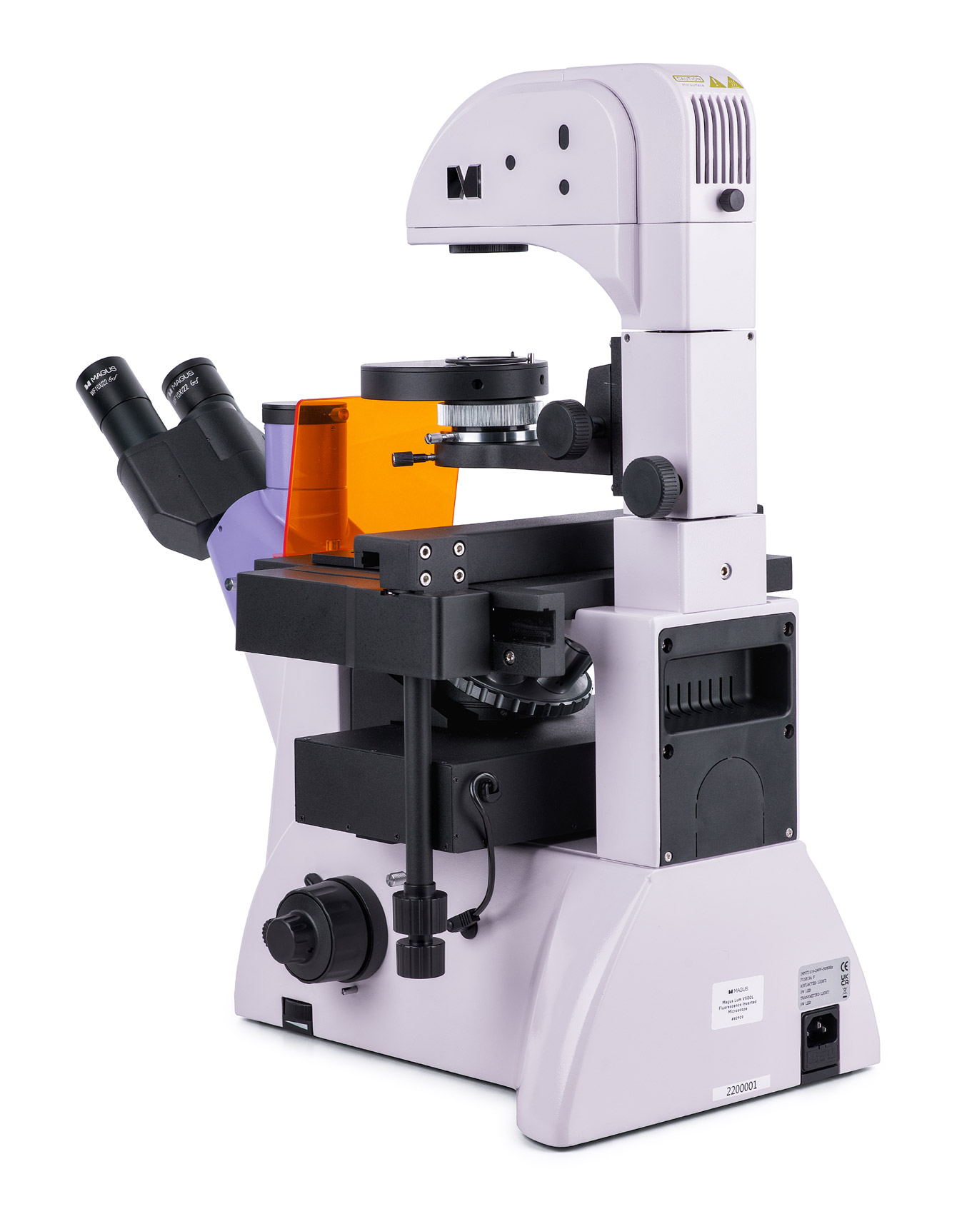 MAGUS Lum VD500L Floresan İnverted Dijital Mikroskop