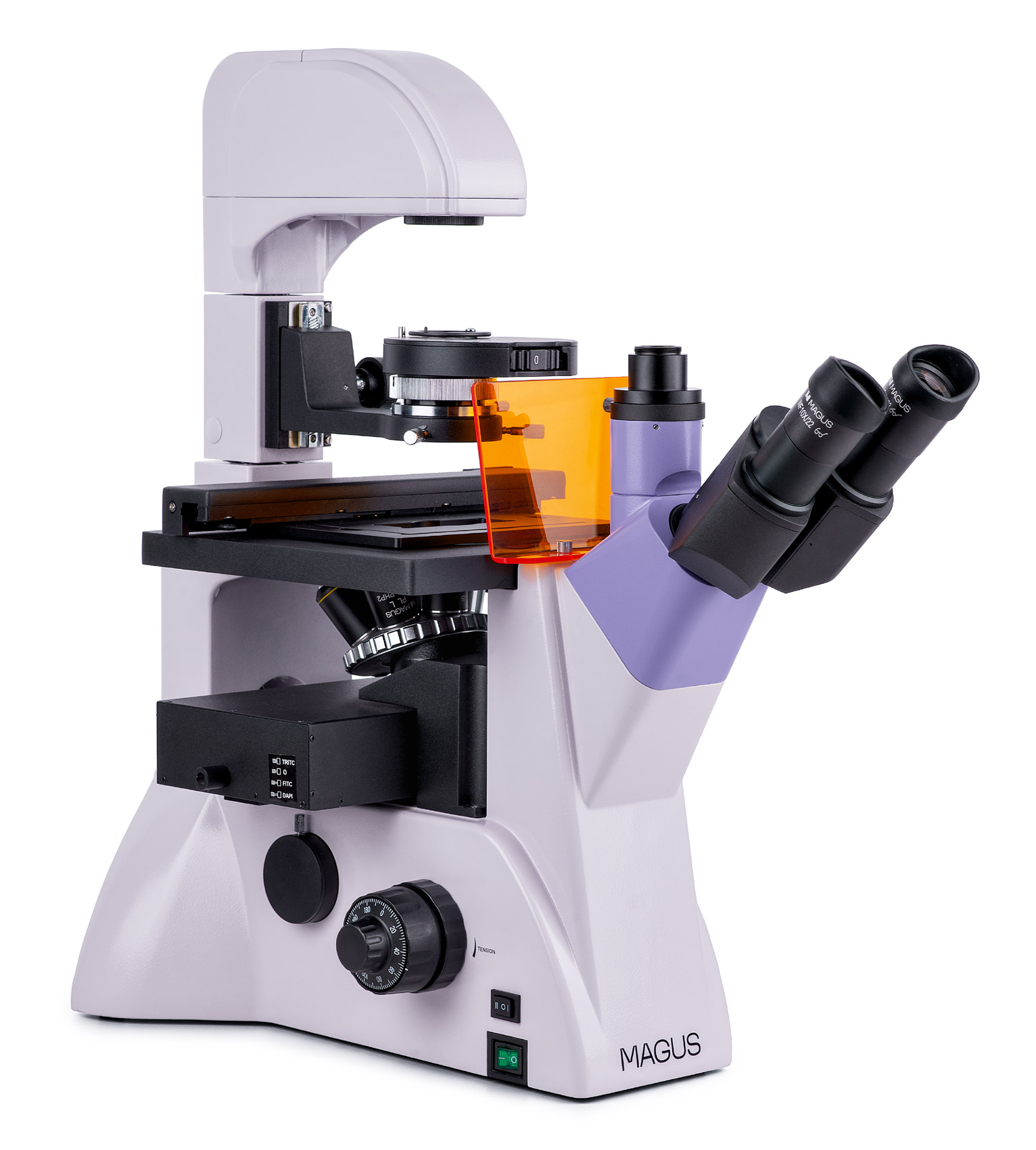 MAGUS Lum VD500L LCD Floresan İnverted Dijital Mikroskop