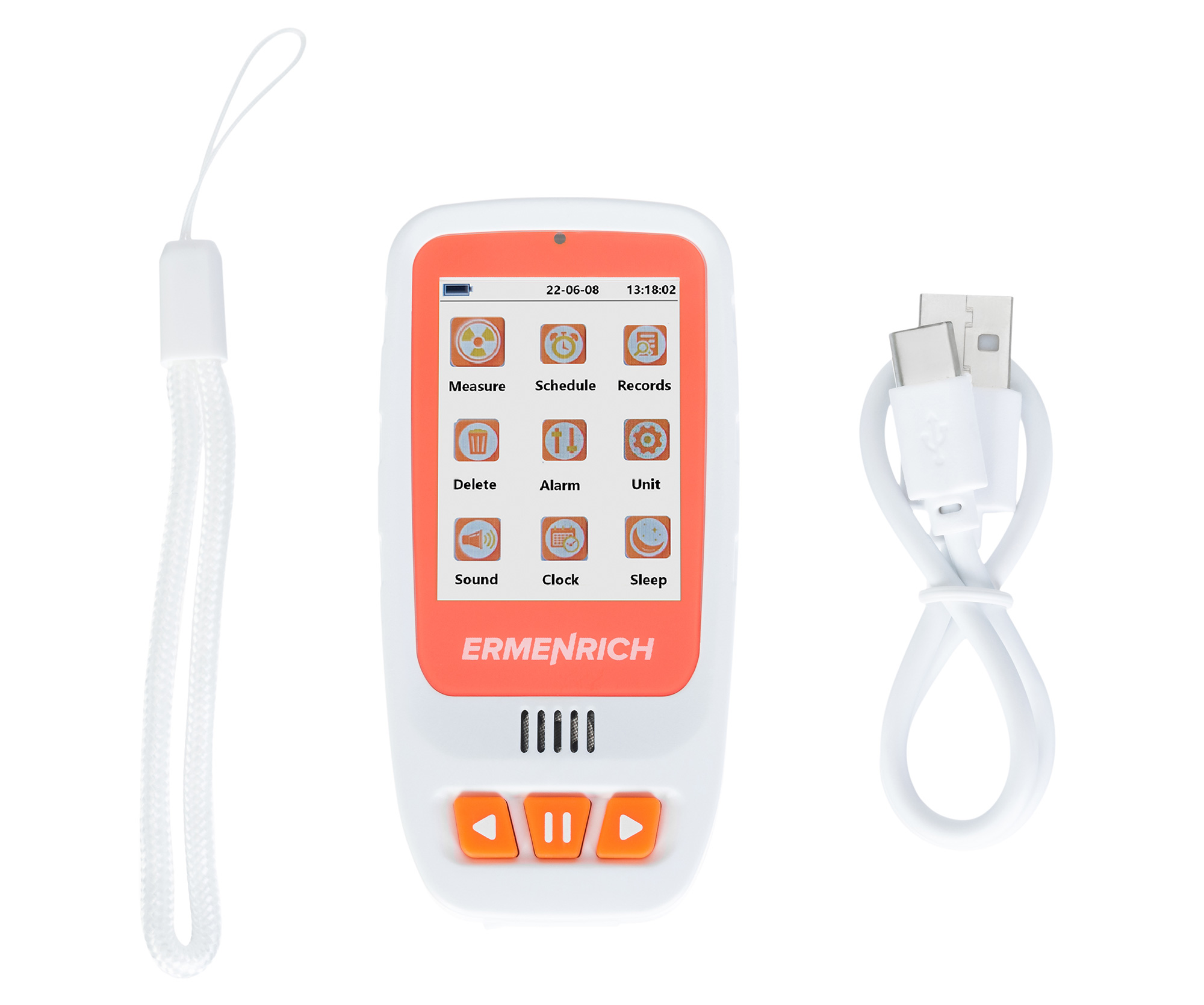 Ermenrich Ping RD40 Radyasyon Dedektörü