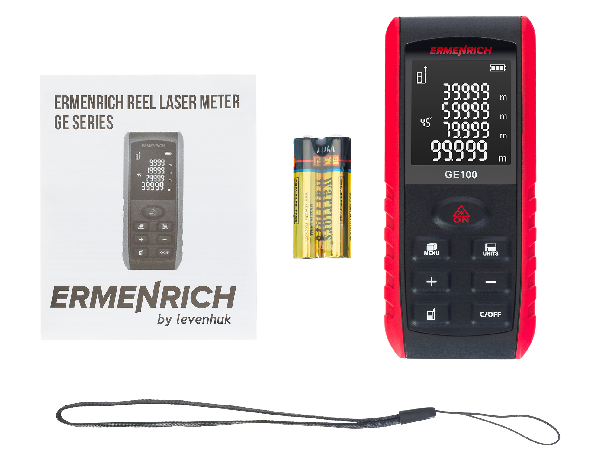 Ermenrich Reel PRO GE100 Lazer Metre