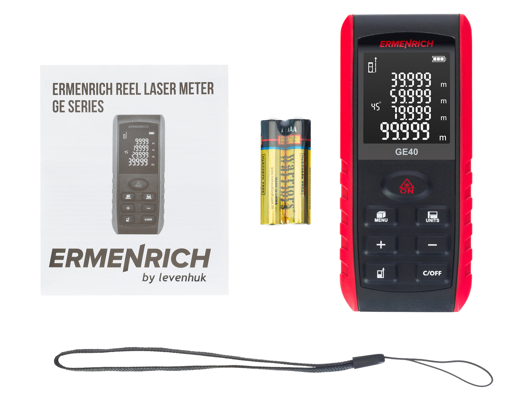 Ermenrich Reel PRO GE40 Lazer Metre