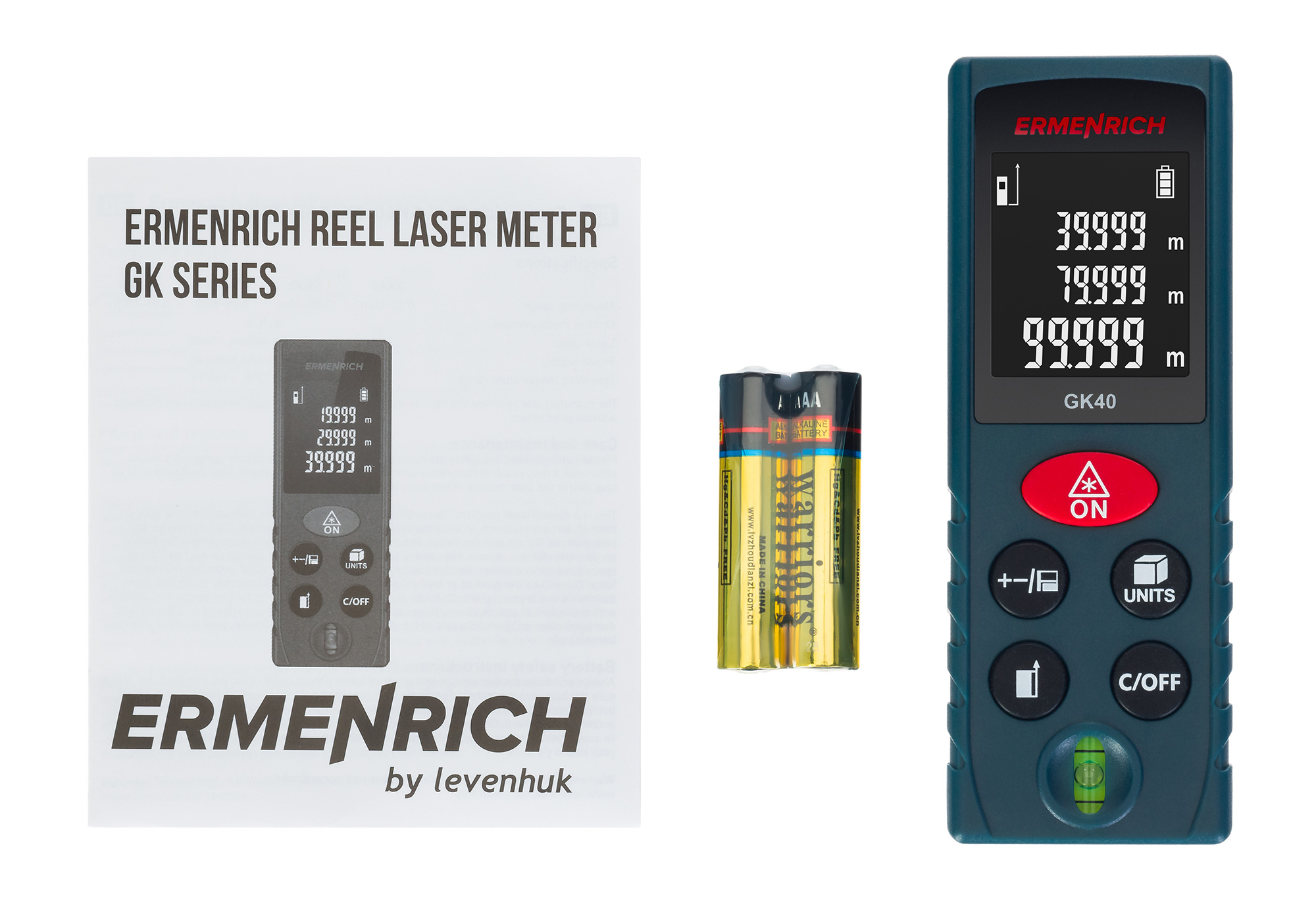 Ermenrich Reel PLUS GK40 Lazer Metre