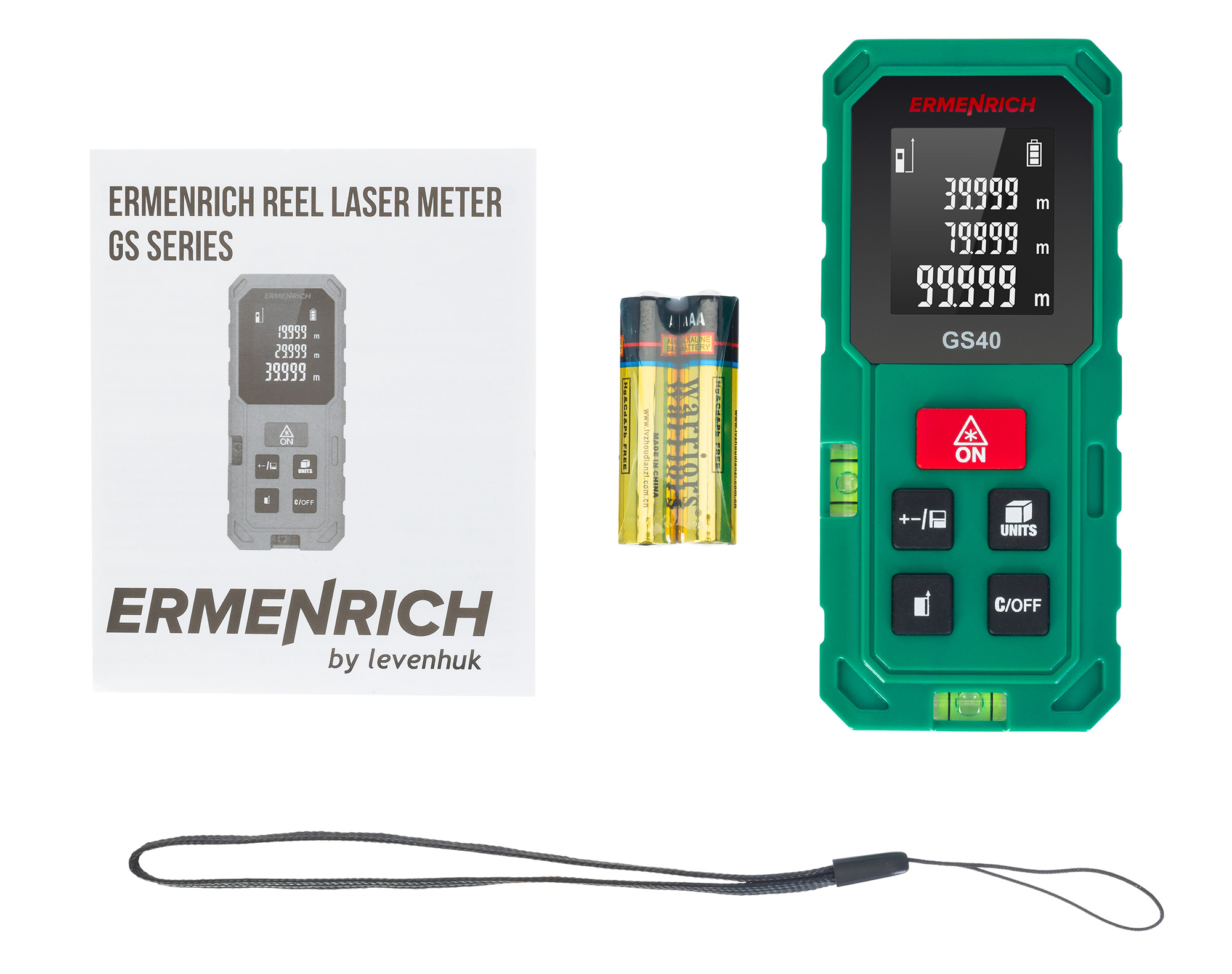 Ermenrich Reel PLUS GS40 Lazer Metre