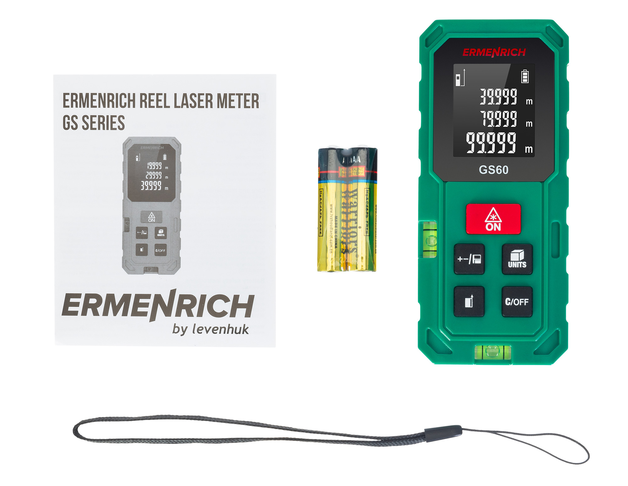 Ermenrich Reel PLUS GS60 Lazer Metre