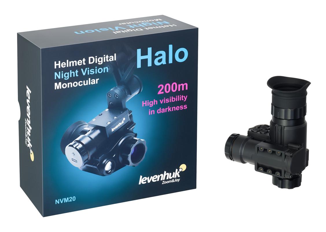Levenhuk Halo NVM20 Helmet Dijital Gece Görüş Monoküler