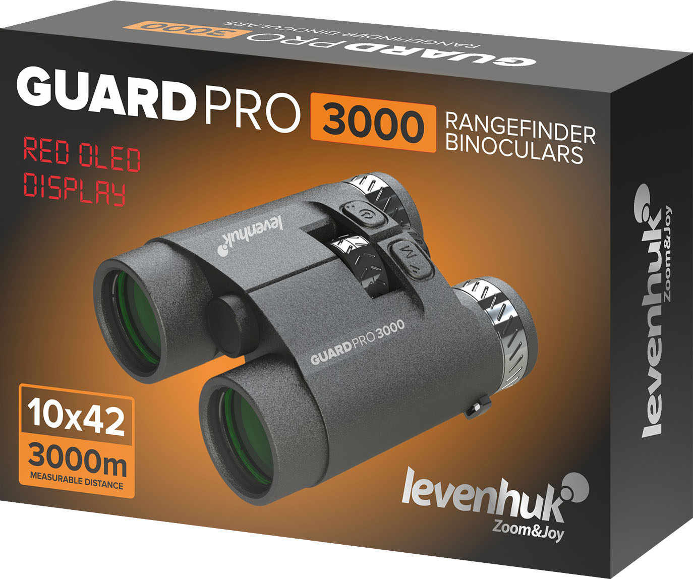 Levenhuk Guard PRO 3000 Mesafe Ölçer Binoküler Dürbün