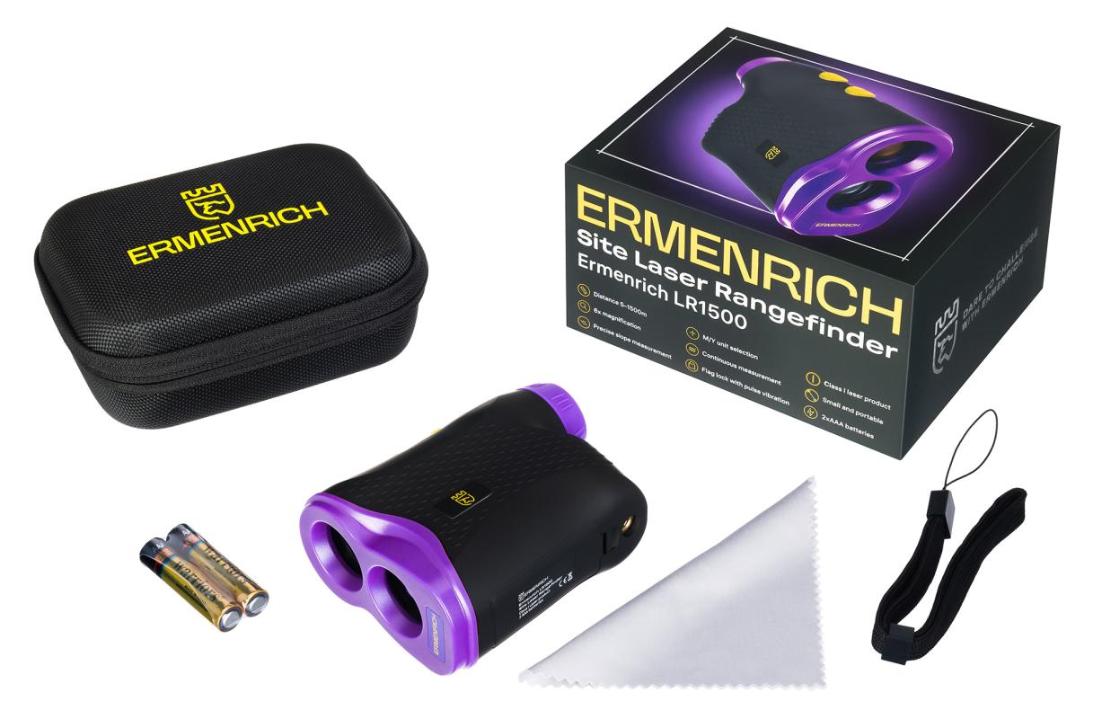 Ermenrich LR1500 Şantiye Lazer Mesafe Ölçer