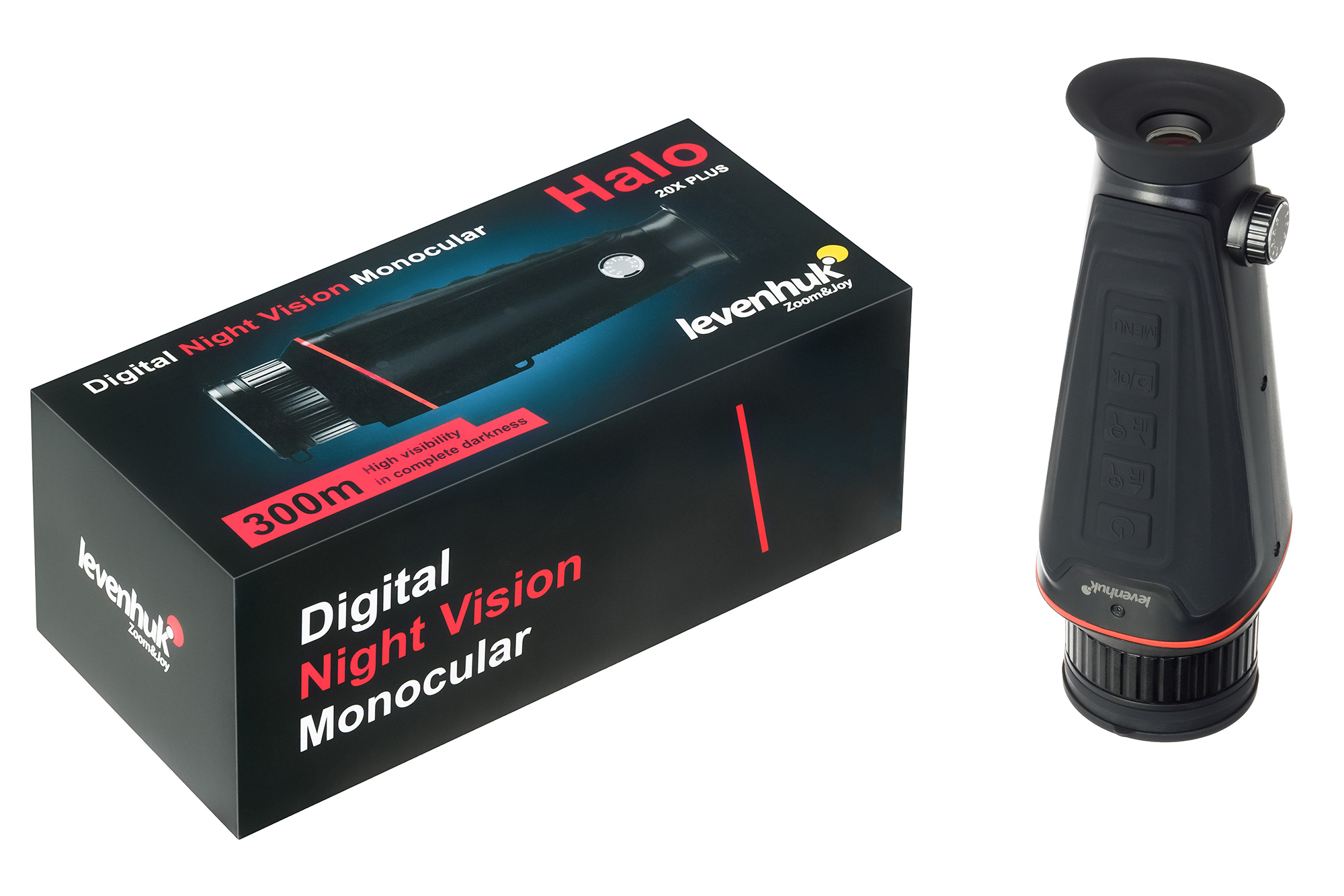Levenhuk Halo 20X PLUS Dijital Gece Görüş Monoküleri