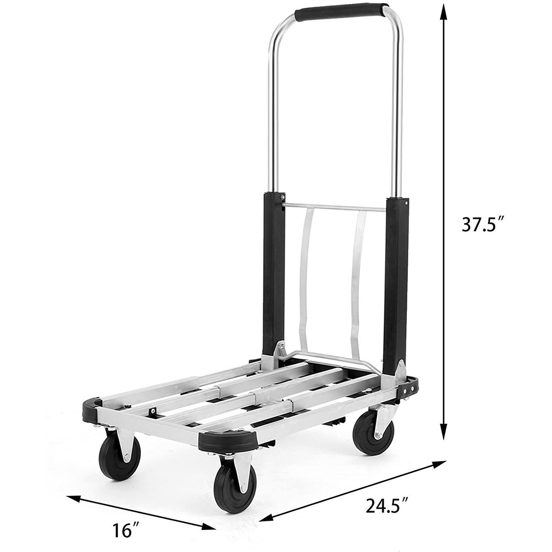 Balatlı Katlanabilir Paket Taşıma Arabası 150 Kg BLT-TA-AT150A
