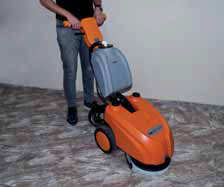 Flora EC135 1200W Vakumlu Sert Zemin Ovma ve Cila Otomatı