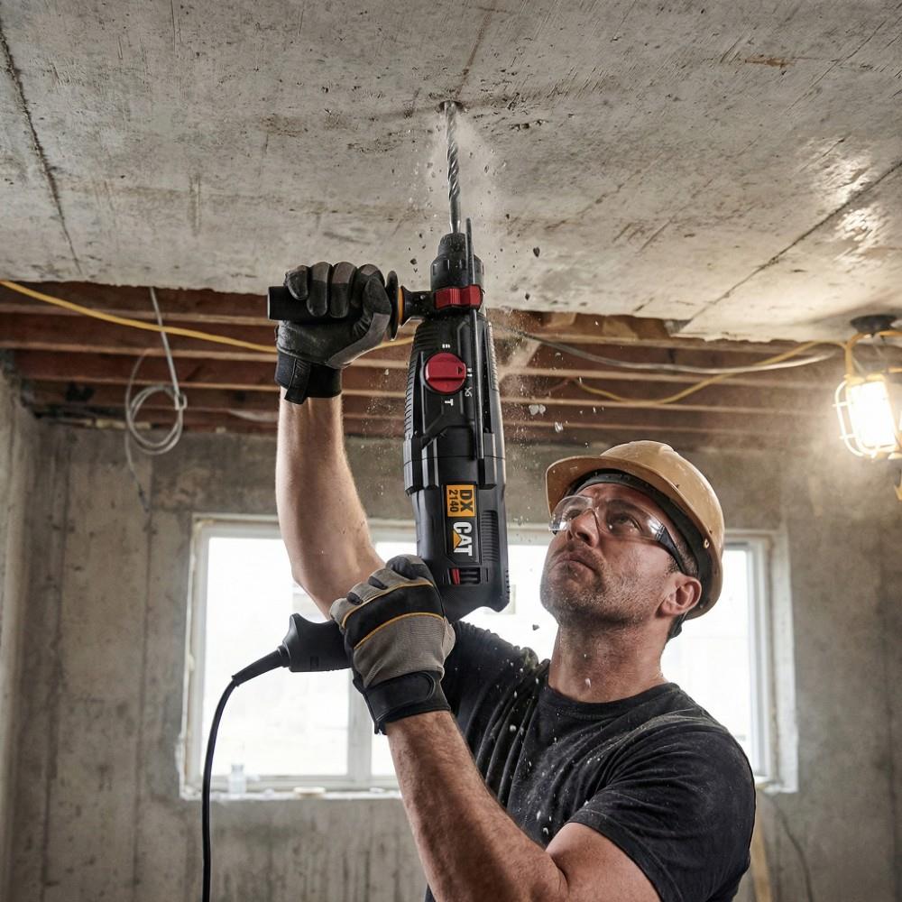 CAT DX2140 800Watt 3.0J 26MM SDS-Plus Profesyonel Kırıcı/Delici + 1 Adet Delici Uç