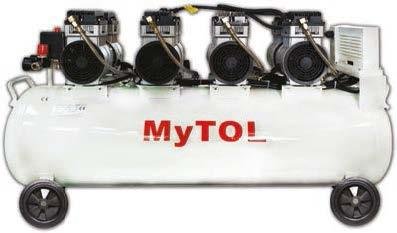 MyTol EWS200 200Lt 4.0Hp Sessiz Kompresör