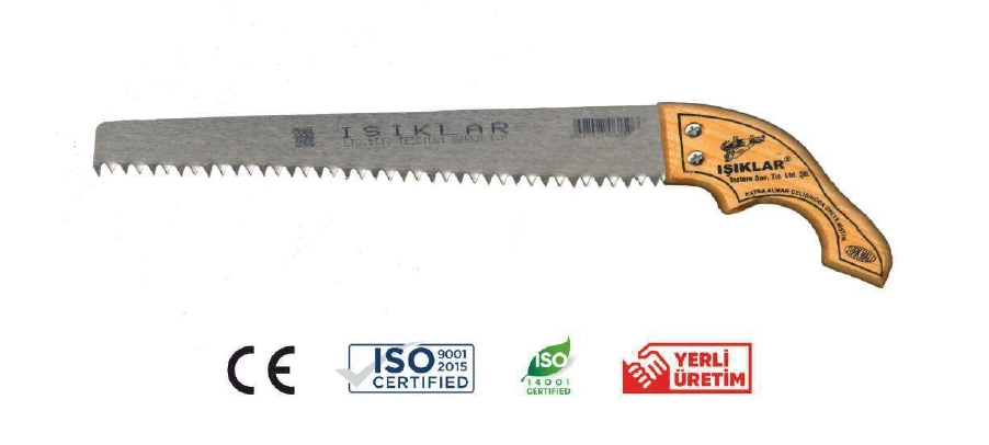 Işıklar 400-6 310mm Bağ Testeresi Dik Diş