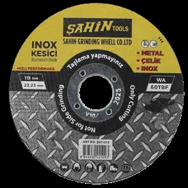 Şahin ŞHT-015 115mm İnox Kesici Disk 50’li