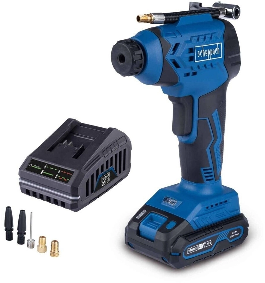 Scheppach C-AC20-X 20V Akülü El Kompresörü 2.0Ah