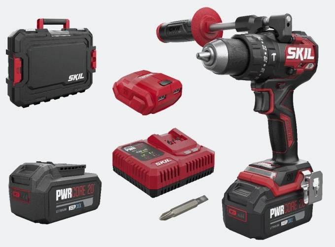 SKIL XP 3085HB 20V Akülü Darbeli Matkap 2x4.0Ah Çantalı