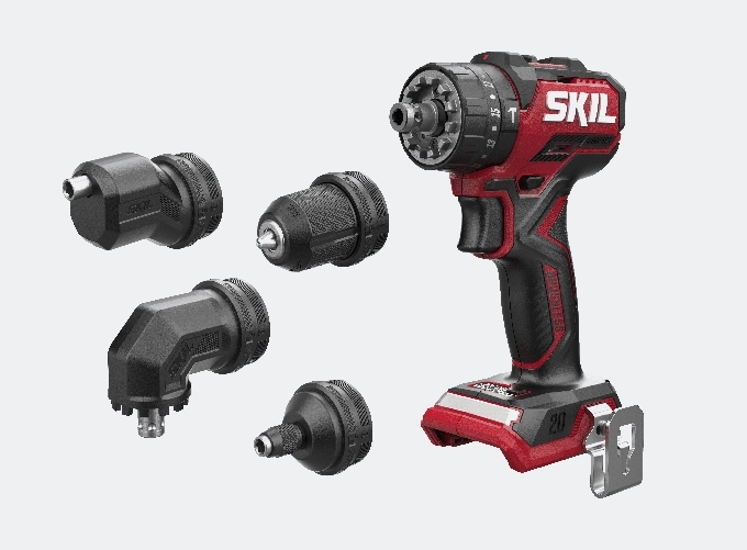 SKIL COMPACT 3076CA 20V Akülü 4 Başlıklı Darbeli Matkap (Aküsüz)