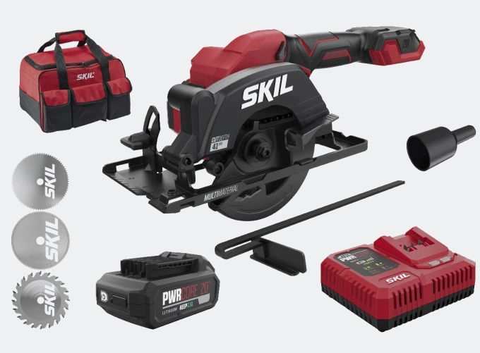 SKIL COMPACT 3540DA 20V Akülü Daire Testere 120mm 2.0Ah Çantalı