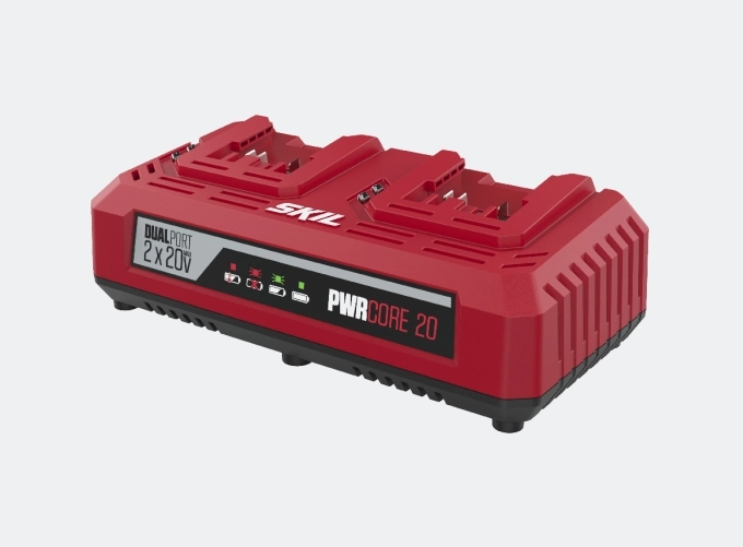 SKIL 3128AA 20V 2.4A Çiftli Şarj Cihazı