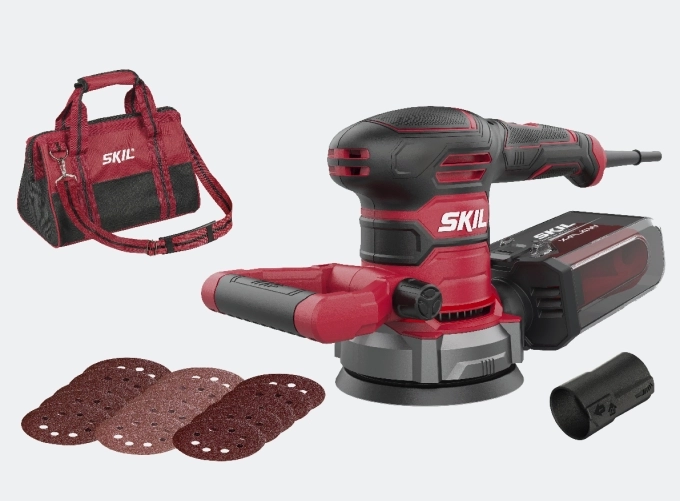 SKIL 7480DA 400W Eksantrik Zımpara Çantalı