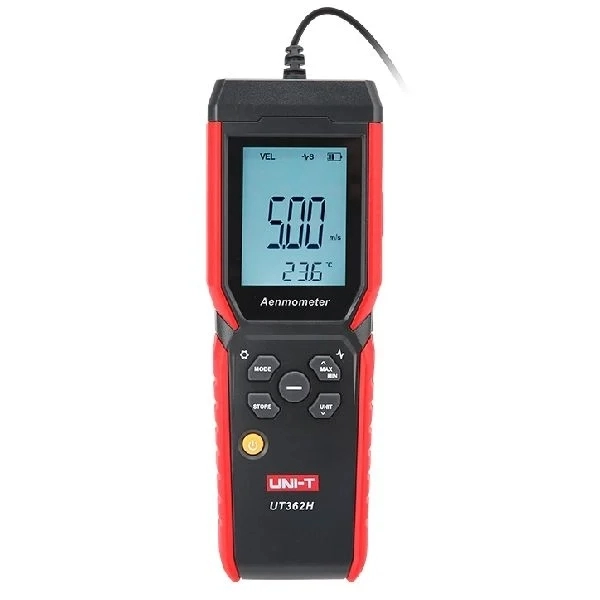 Unit UT362H Pervane anemometre kanal içi ölçümler için Anemometre