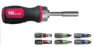 Nttools NCBMT6 Manyetik Bits Tutucu Tornavida 6 Bitsli