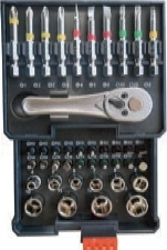 Nttools NCSETH041 41 Parça 1/4’’ S2 Bits ve Lokma Seti
