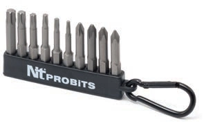 Nttools PRBZ050SET10B 10 Parça 50mm 1/4’’ S2 Bits Seti