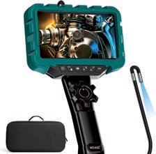 Nttools NT9473 6.2mm Lens 7’’ Ekran 210° Mafsallı Hareketli Kumanda Endoskop 1080P