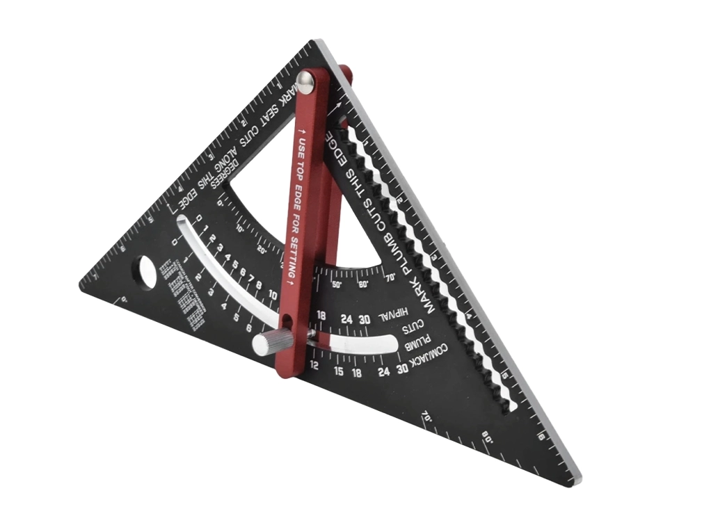 D&W DW7GM63 7’’ Alüminyum Üçgen Marangoz Gönyesi