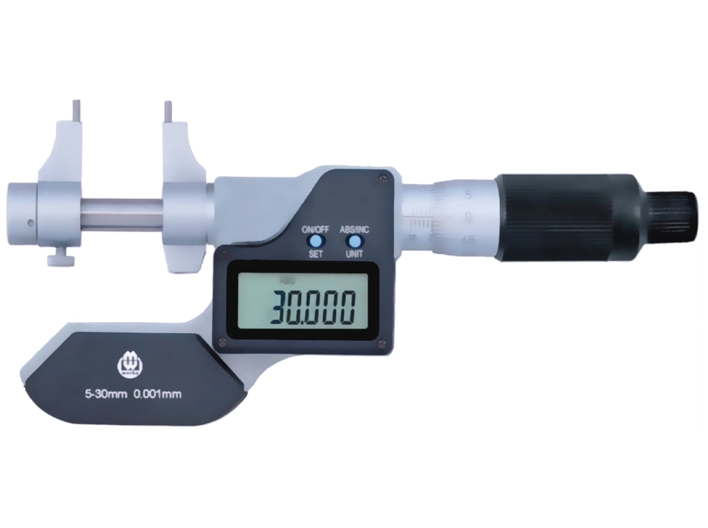 Werka W3222-100 75-100mm IP65 Dijital İç  Çap Mikrometresi