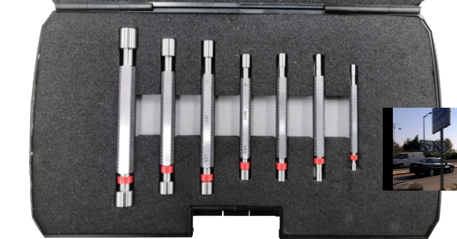 Werka 5107-S7 7 Parça Düz Tampon Mastar Seti