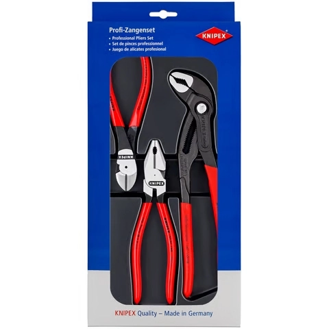 Knipex 00 20 10 3’lü Ağır Tip Pense Seti