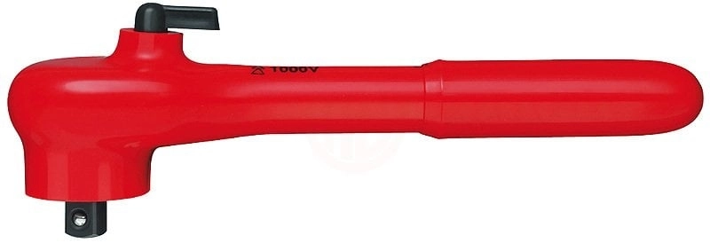 Knipex 98 31 190mm 3/8’’ İzoleli Cırcır Kolu VDE