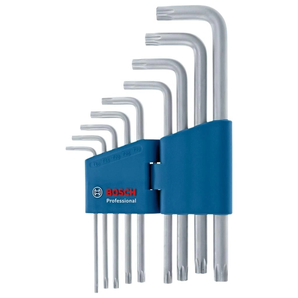 Bosch 1 600 A01 TH4 9 Parça Torx (10-50mm) Alyan Anahtar Takımı