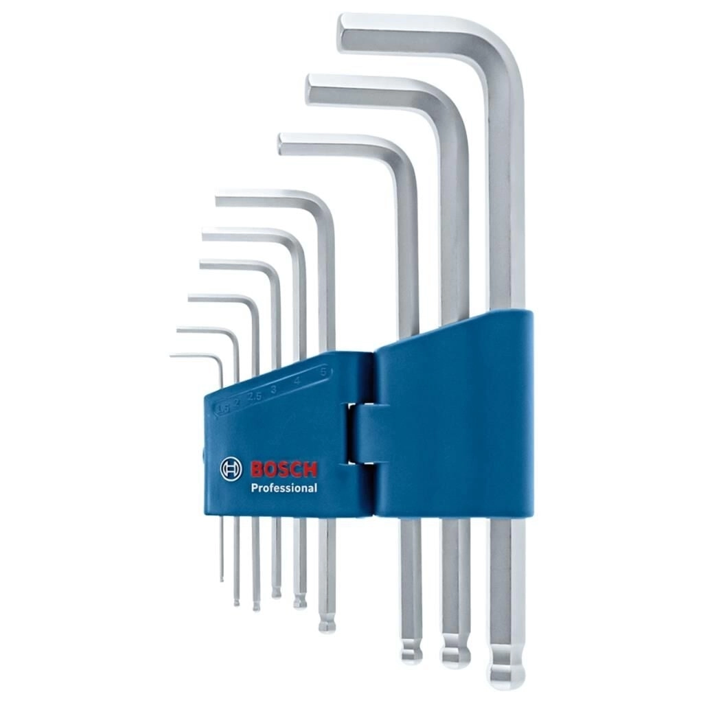 Bosch 1 600 A01 TH5 9 Parça (1.5-10mm) Alyan Anahtar Takımı