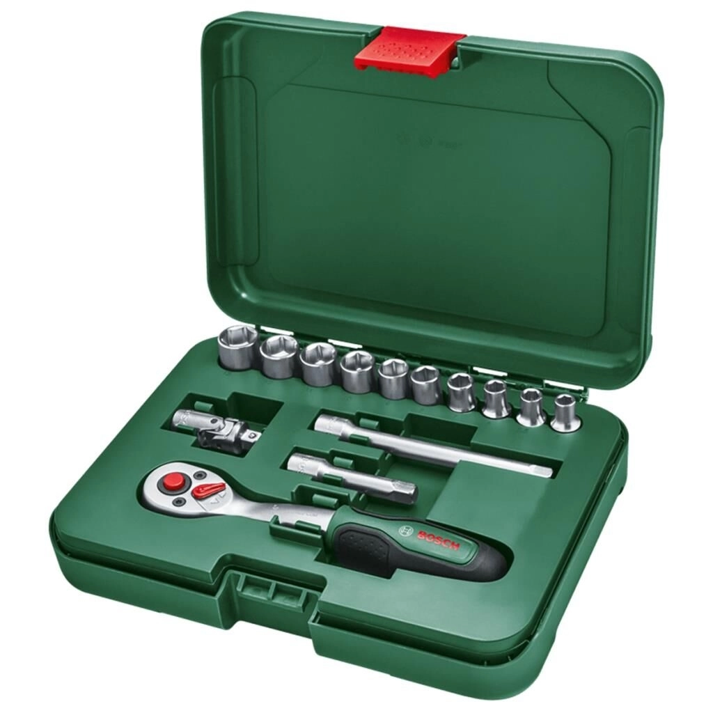 Bosch 1 600 A02 BY0 14 Parça 1/4’’ Lokma Seti