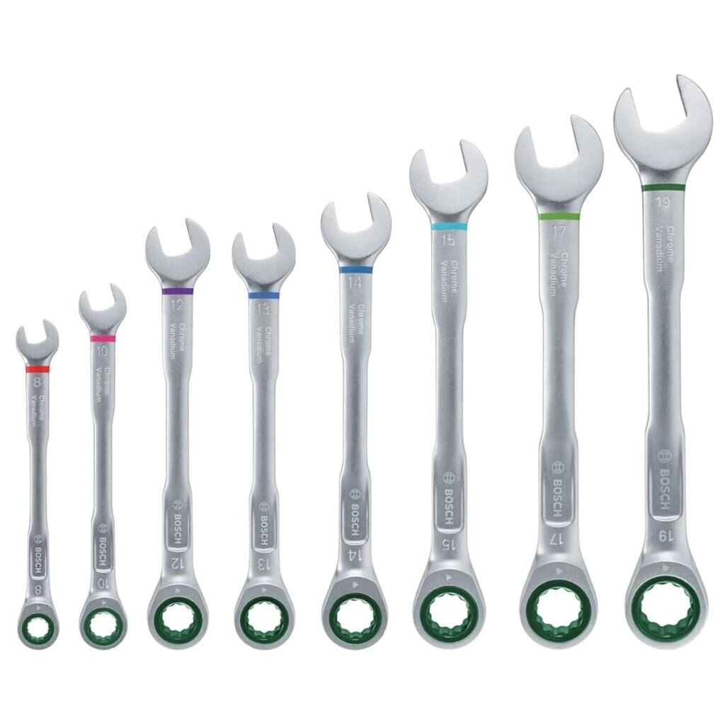 Bosch 1 600 A02 7PS 8 Parça Cırcır Anahtar Seti